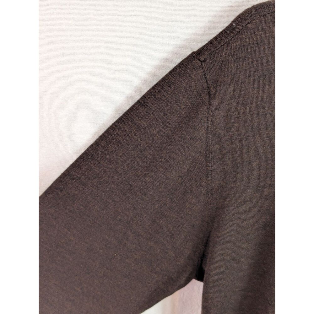 Robert Graham Wool V-Neck Sweater Brown Men's Size 3XL/XXXL - Picture 9 of 16